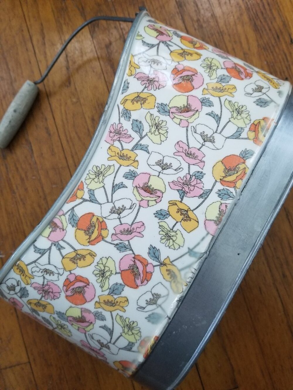 Threshold Floral Metal Garden Tool Holder